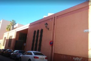 Fachada de la Iglesia de Santa María Magdalena en Los Molinos.