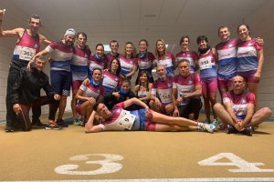 Foto de familia después de una gran prueba.