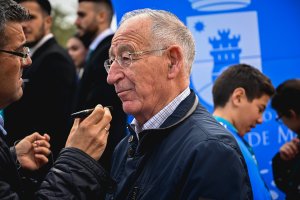 Amat en el Carrusel Deportivo.