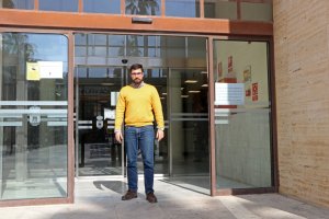 Nueva puerta de acceso al consistorio a partir del lunes.