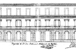 Fachada del Hospital de Sangre.