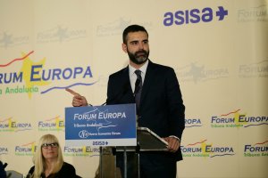 Ramón Fernández-Pacheco, durante la conferencia.