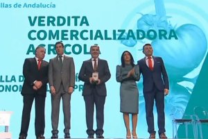 Entrega de la Medalla de Andalucía a Verdita.