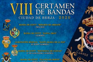 Cartel anunciador de la cita musical de Berja.