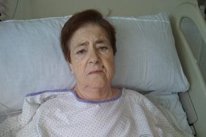 Ana García, en Torrecárdenas, donde murió antes de ser acercada a sus familiares.