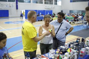 María Luisa cruz participando en una actividad del Programa de Juventud.
