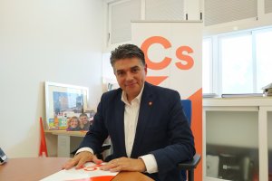 Miguel Cazorla portavoz del Grupo Municipal de Ciudadanos.