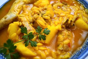 Plato de cuchara con gurullos.