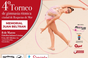 Cartel del evento que se celebrará este domingo.