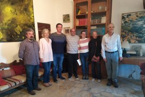 La entrega de la beca a Noelia Aguado tuvo lugar el pasado 29 de febrero en las instalaciones de la fundación.