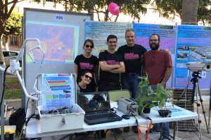 Investigadores del Grupo de Investigación ‘Ingeniería Rural’ de la Universidad de Almería.