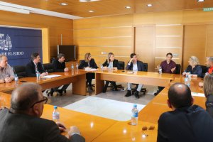 Reunión de coordinación en el Ayuntamiento de El Ejido.