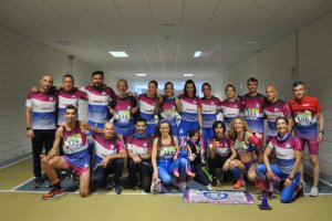 Foto de familia con los representantes almerienses.