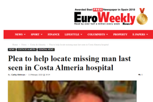 La desaparición de Gareth ha sido seguida por la prensa británica local.