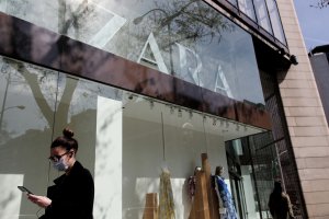 El escaparate de la tienda Zara.