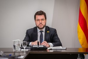 Pere Aragonès, vicepresidente del Gobierno de Cataluña.