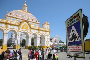 La Feria de Abril de Sevilla, en una imagen de archivo.