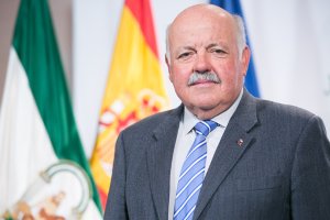 El consejero de Salud y Familias, Jesús Aguirre.