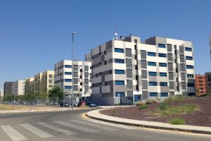 Imagen de archivo de viviendas en la capital.