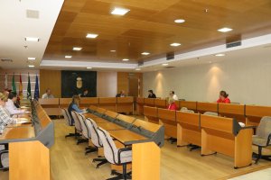 Reunión en el Ayuntamiento de El Ejido para la adopción de estas medidas.