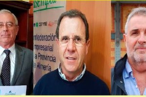 José Cano, Jerónimo Parra y José Carlos Tejada.