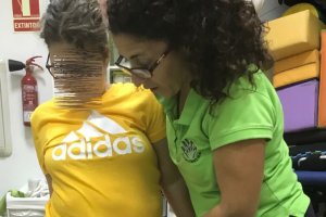 Trabajo en uno de los centros de atención privada