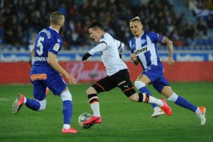 El Alavés se enfrentó al Valencia el pasado 6 de marzo.
