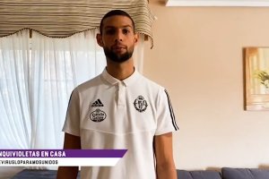 Joaquín Fernández desde su casa en Valladolid.