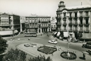 Evacuatorio de Puerta de Purchena en 1965.