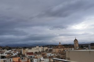 Cielo nublado este lunes en Albox.