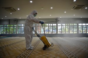 La desinfección es esencial para acabar con el virus.