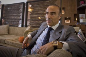 Luis Oliver, ingresado en Madrid.