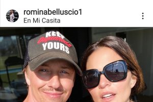 Foto que ha subido Romina con Guti a su cuenta de Instagram.