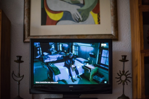 Imagen de la serie El mundo visto desde casa, realizada por el fotógrafo almeriense durante el confinamiento.