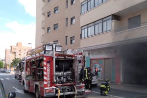 Los bomberos actuaron rápidamente.