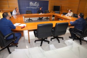 Reunión de la junta de portavoces en el Ayuntamiento de El Ejido.