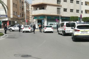 La Policía Local de El Ejido, en una imagen de archivo.