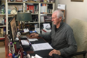 Francisco José Sáez, presidente del Mintonette.