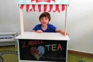 Niños de InterActúa, visibilizan el lema Puedo Aprender. Puedo Trabajar , Día del Autismo 2020.