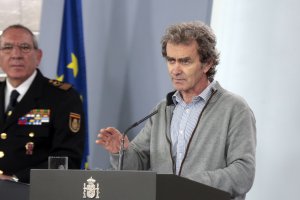 El director del Centro de Coordinación de Alertas y Emergencias Sanitarias del Ministerio, Fernando Simón.