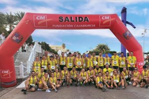 Miembros del club de atletismo.