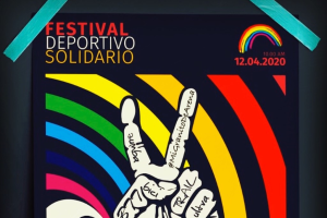 Cartel del evento solidario que ya está en marcha.