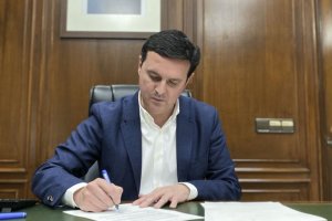 Javier Aureliano García, presidente de la Diputación Provincial.