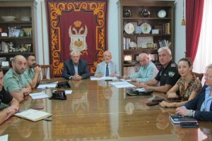 Reunión de la Junta Local de Seguridad de Vera.