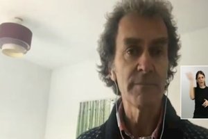 Fernando Simón interviene por videoconferencia tras dar positivo por coronavirus.