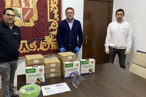 Material adquirido por parte del Ayuntamiento de Berja.