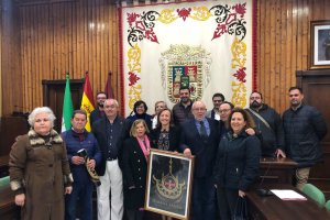 Presentación del cartel de la Semana Santa en febrero.