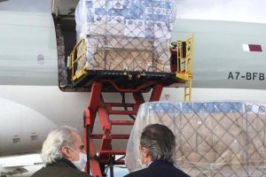 Un avión con 2,5 millones de mascarillas llega esta tarde a Barajas desde China