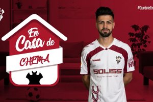 Chema Núñez está pasando la cuarentena con su pareja.