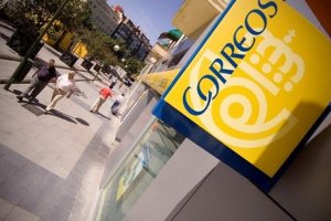Imagen de un cartel de Correos.